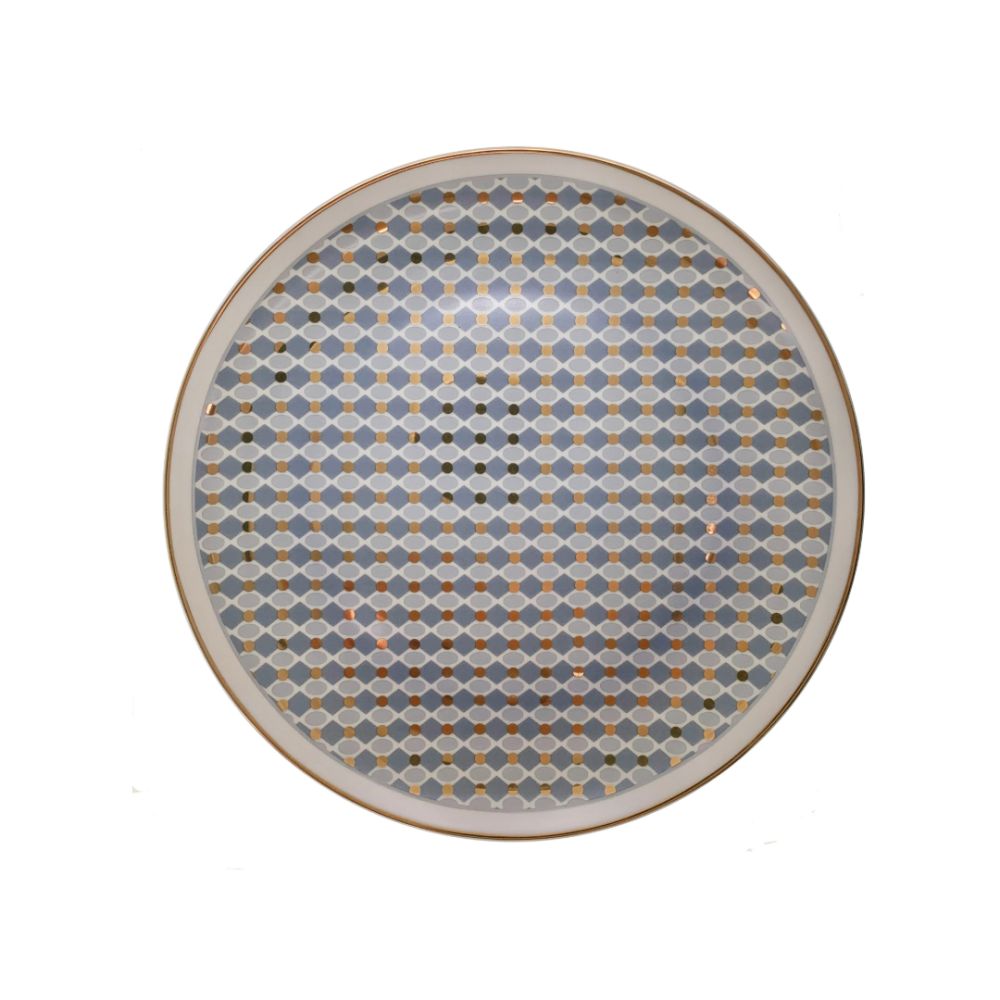 Modern Vintage Dinner Plate Full Décor