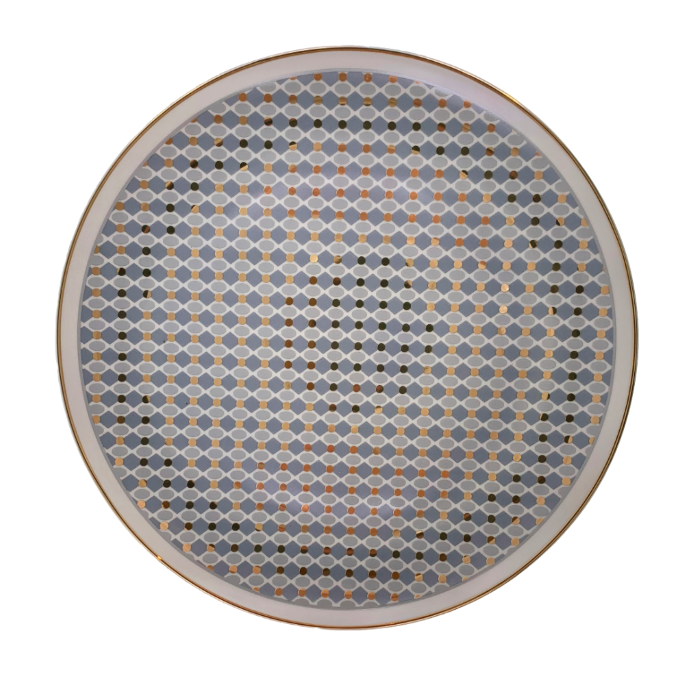 Modern Vintage Serving Plate Full Décor
