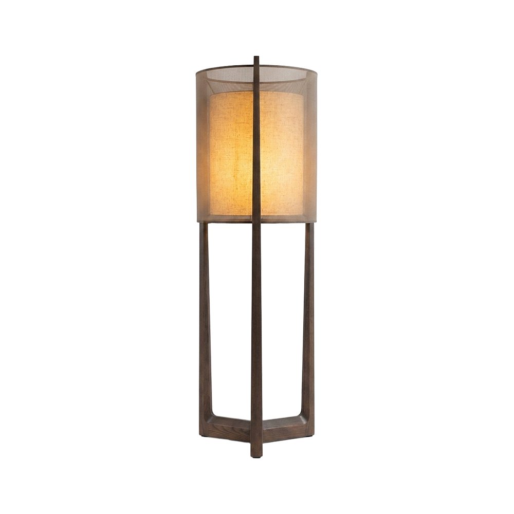 Lantern Wooden Floor Lamp