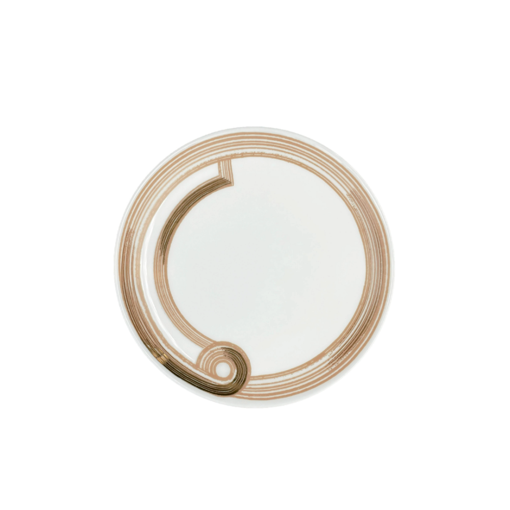 Art Deco Garden Bread Plate