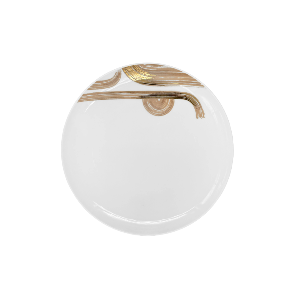 Art Deco Garden Fruit Plate