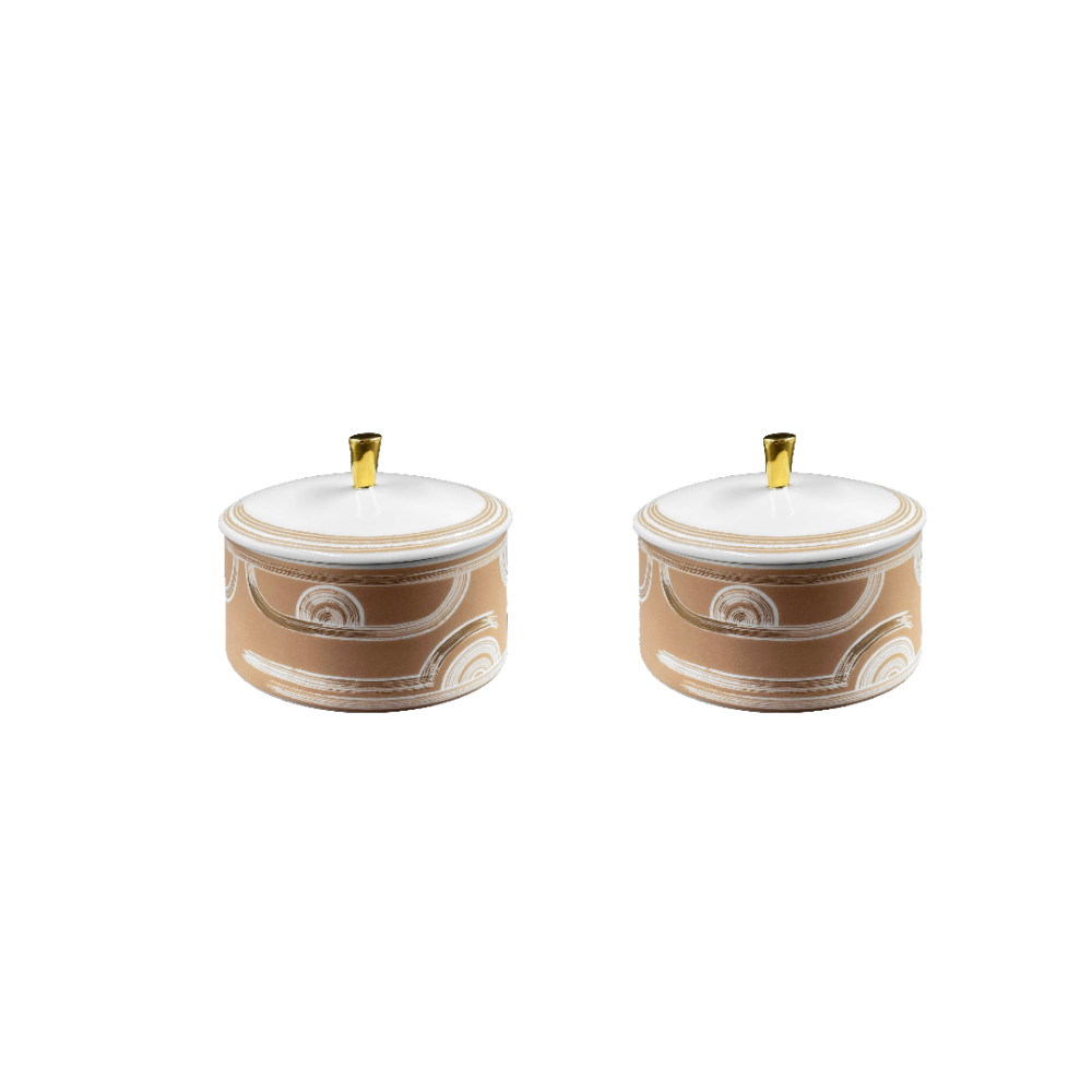 Cylindrical Jar Oval Gift Set