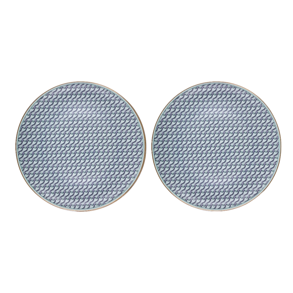 Limoges Porcelain Dinner Plate x 2 Gift Set