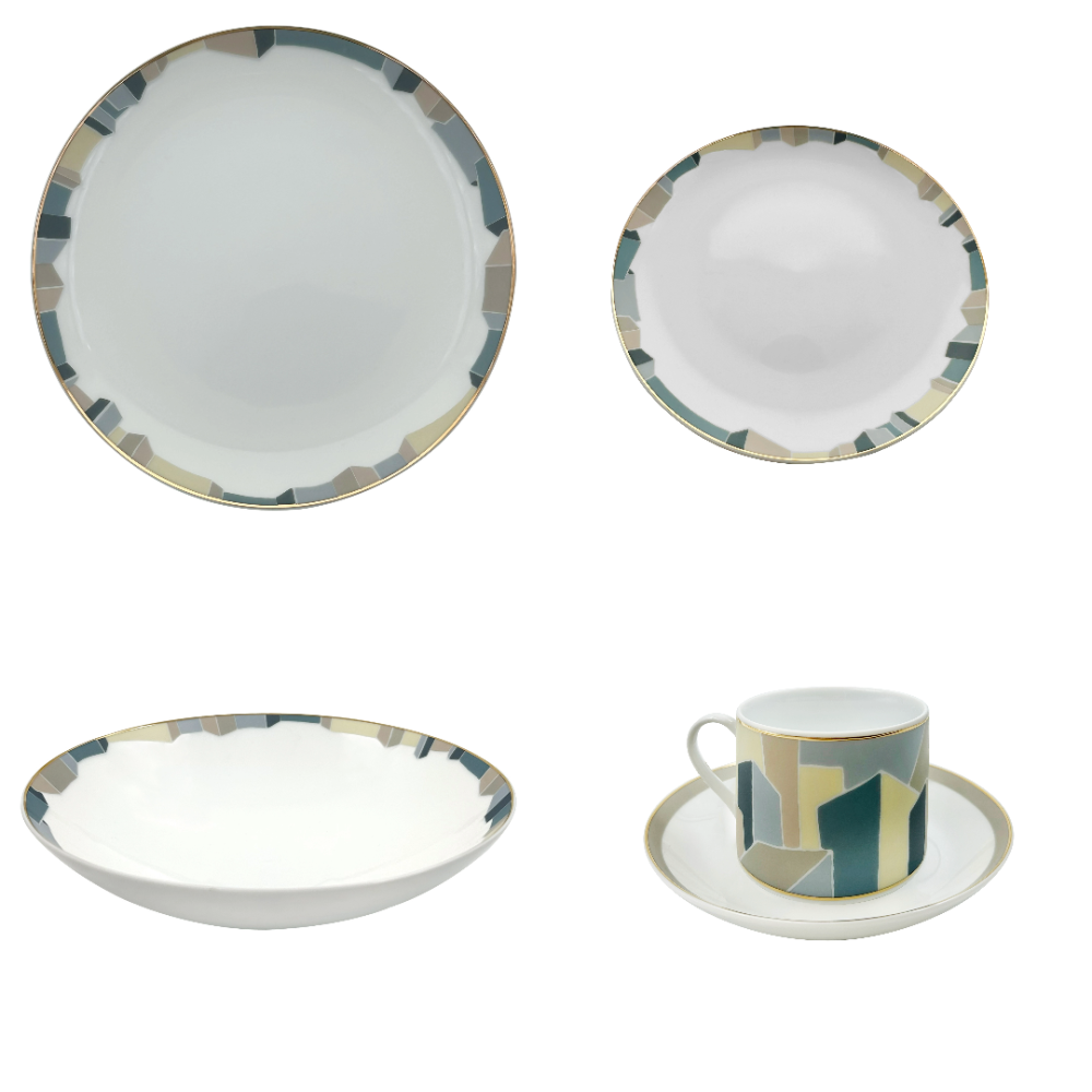 Western Dinner Set for 2